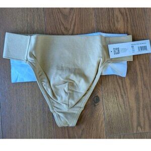 CAPEZIO Men's Thong Dance Belt/Jock, Nude/Tan, Large, 32"-34" Waist, NWT